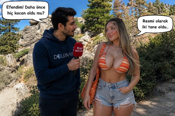 Daha önce hiç kocan oldu mu?