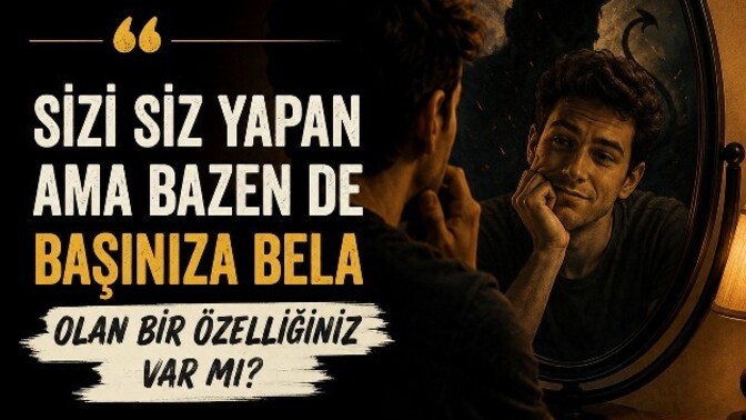 Sizi siz yapan ama bazen de başınıza bela olan bir özelliğiniz var mı😄?
