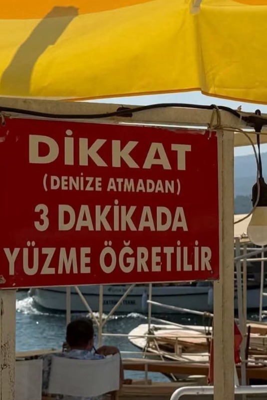 Denizde açılabiliyor musunuz?