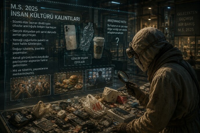 Bugünün insanları 500 yıl sonra incelendiğinde bizim kültürümüz hakkında en çok neye şaşırırdı?