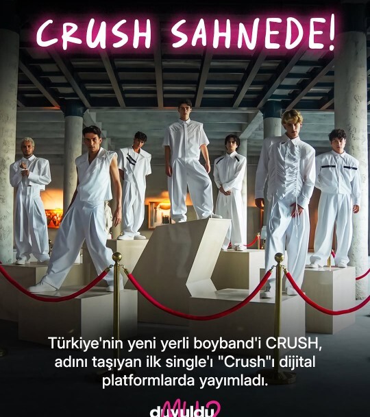 Sizce erkek müzik grubu Crush manifeste rakip olacak mı?