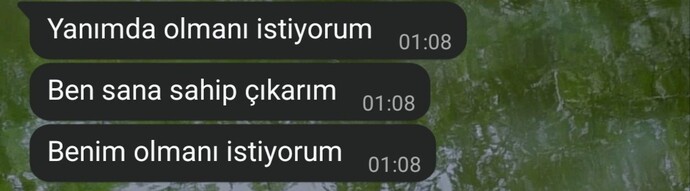 Yeni tanıştığım bir erkeğin böyle yazması normal mi?