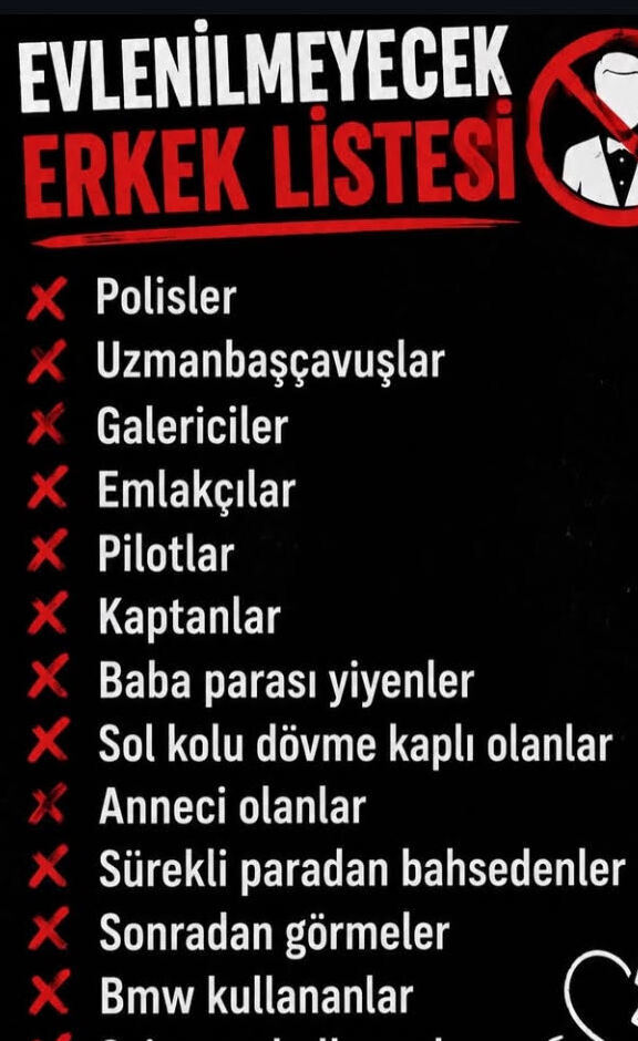 Bu erkeklerle evlenilir mi?