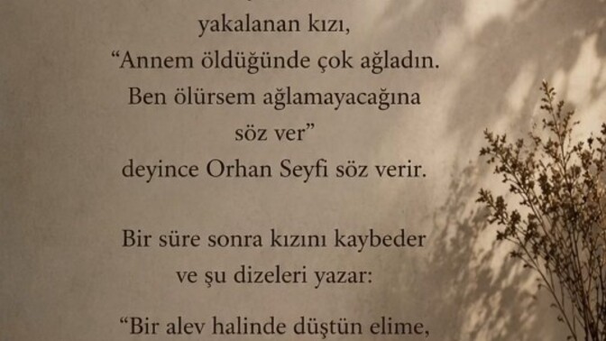 En beğendiğiniz şiir hangisi benim bu?