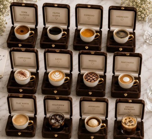 Sizin favori kahveniz hangisi, latte mi filtre mi yoksa espresso mu?