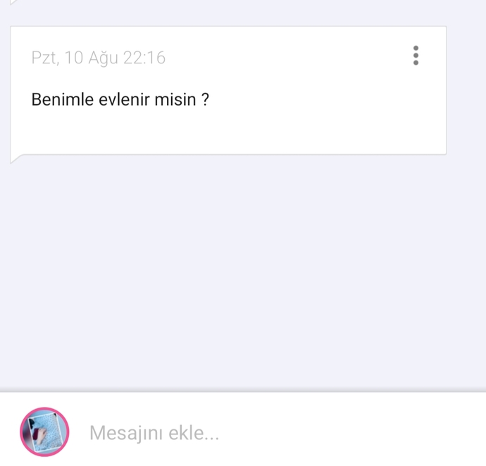 Evlenme teklifi almışım Sizce niyeti ciddi miiiii😅?