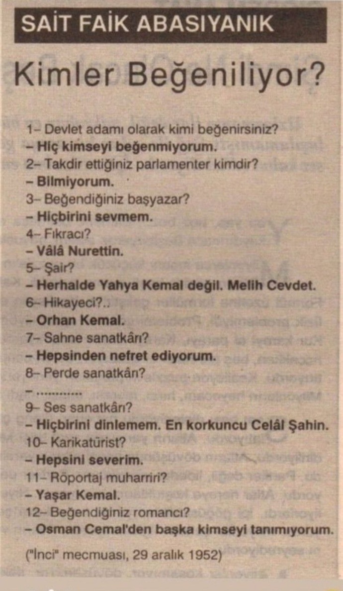 İnsanları beğenir misiniz?