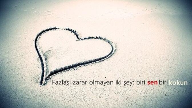 Fazlası zararlı olmayan bir şey var mı sizce?