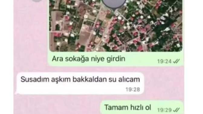 Sevgiline canlı konumunu paylaşır mısın?