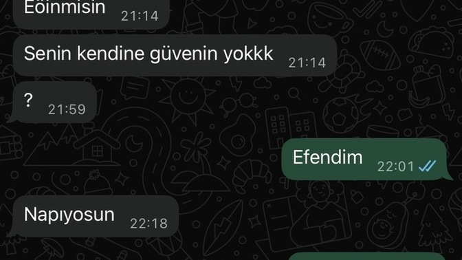 Engelledim diye küfür edip aşağılayan adamdan olur mu?