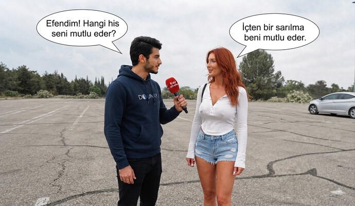 Neyin hissi seni mutlu eder veya hoşuna gider?