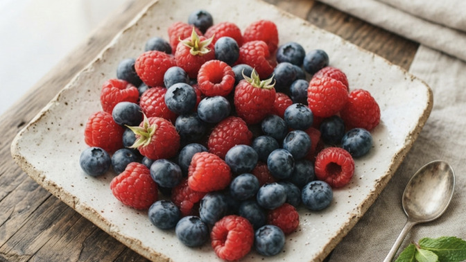 Ara öğün olarak yabanmersini ve ahududu yer miydiniz?