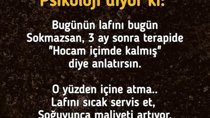 İçinize atıyor musunuz herşeyi?