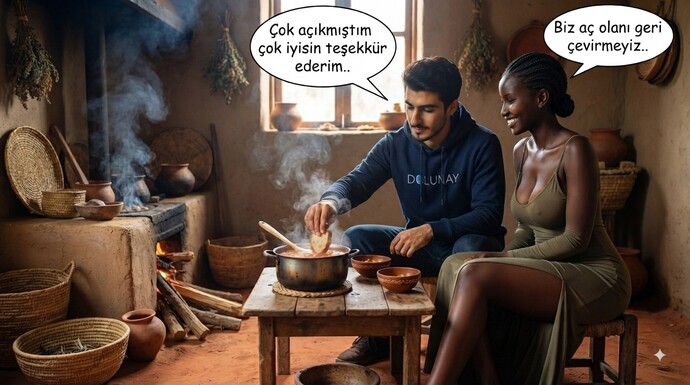 Efendim! Ne yemeği yapıyorsun?