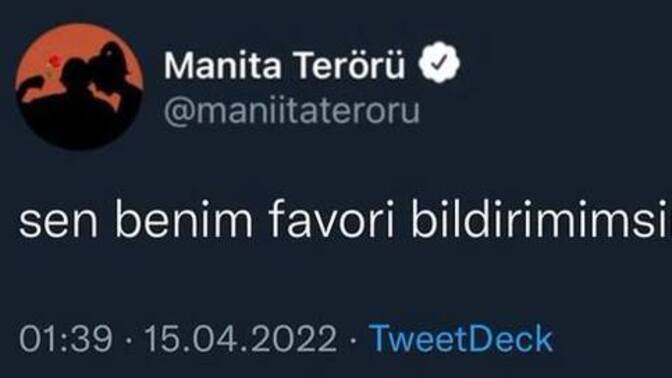 Bildirimini görünce mutlu olduğun biri var mı?