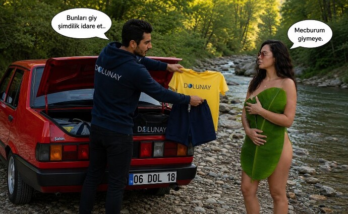 Üstündeki kıyafeti çalmış olsaydım, kadın ne giymiş olurdu?
