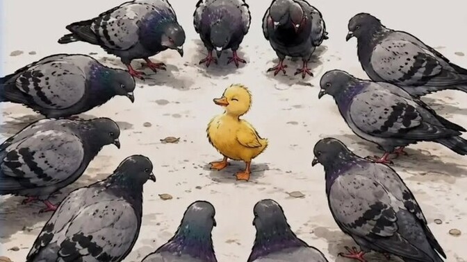 Hepimiz aynı olmak zorunda mıyız, aramızdan biri çıkıp da “Ben biraz farklıyım,” diyemez mi?