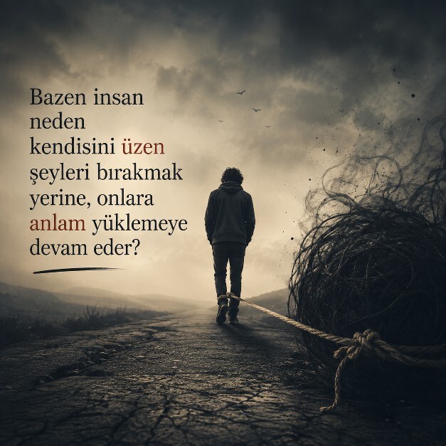 İnsan, kendisini üzen bir şeyi neden bırakmak yerine, ona anlam yükleyerek katlanmayı seçer?