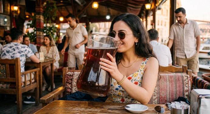 Şu sıcaklarda çaysız durabiliyor musun?