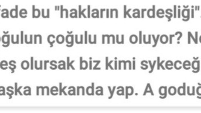İnsanlar siyasi görüşe cevap verirken neden hemen argo ve hakarete sarılıyor?