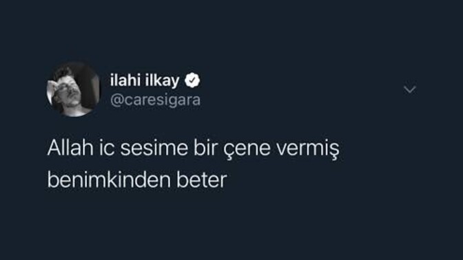 İç sesiniz anlık ne diyor?