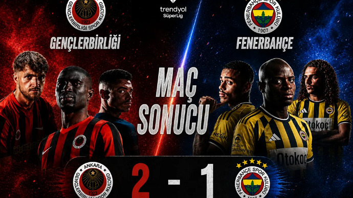 Gençlerbirliği 2 - Fenerbahçe 1... Sarı lacivertliler lige mağlubiyet ile başladı! Ne düşünüyorsunuz?