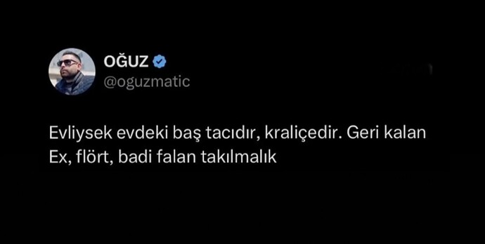 Evli bir erkek Max bu kadar sadık olabilir hocam?
