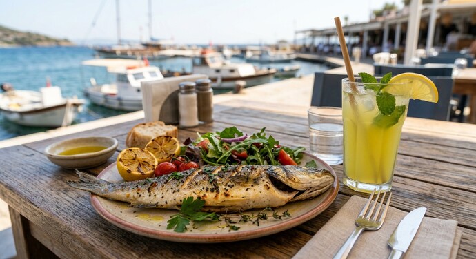 Balığın yanında limonata içilir mi?