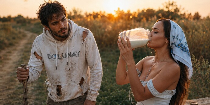 O son içtiğin şeyin yarısını bana verseydin, ben ne içmiş olurdum?