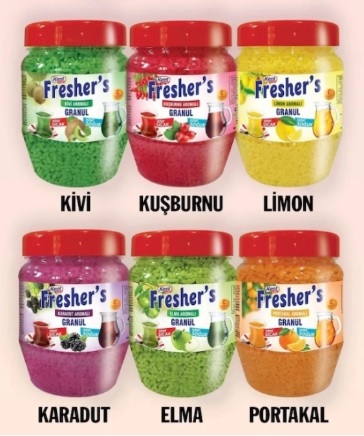 Kivi, Limon ve Elma fav..