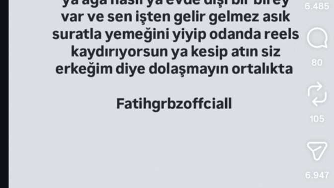 Su yazıyı gördüm bugün, ne düşünüyorsunuz? ?