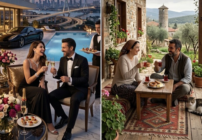 Zengin ve gösterişli hayat mı yoksa sade ve mütevazı bir yaşam tarzı mı daha mutlu eder?