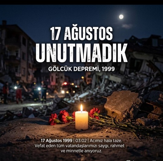99 Gölcük depremini yaşadınız mı?