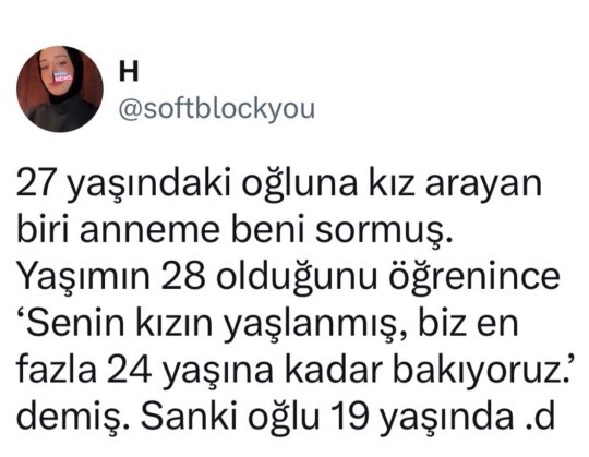 Kızlar kaç yaşından sonra yaşlı hissediyorsunuz?