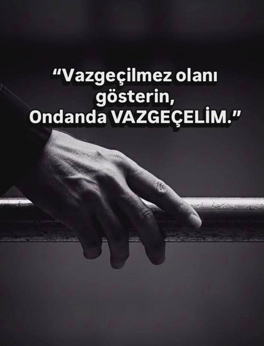 Kolay vazgeçer misiniz?