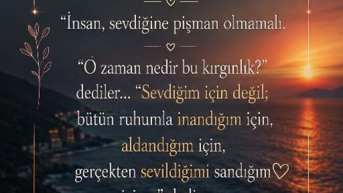 İyi geceler iyi uykular 🥰 sevdiğinize pişman oldunuz mu?