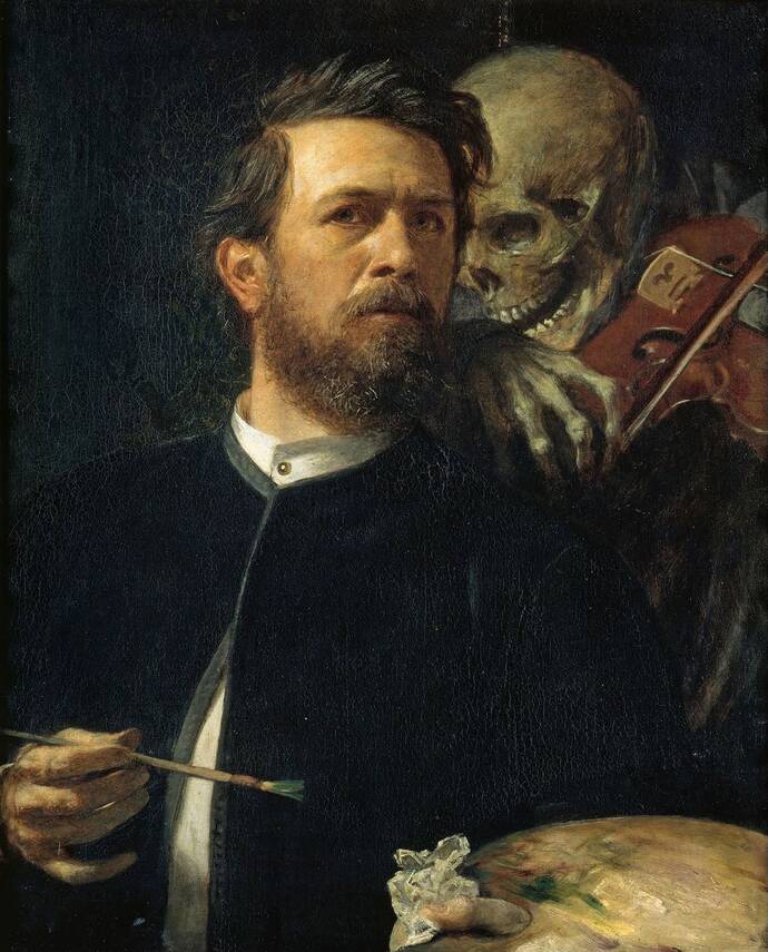 Böcklin’in çocuklarını kaybetmesi, ölüm temalı eserlerine bakışınızı değiştirir mi?
