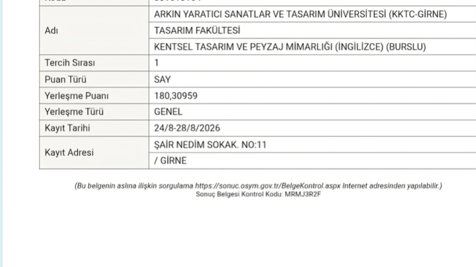 Üniversite tercih sonuçları açıklandı, mimarlık geldi gideyim mi?