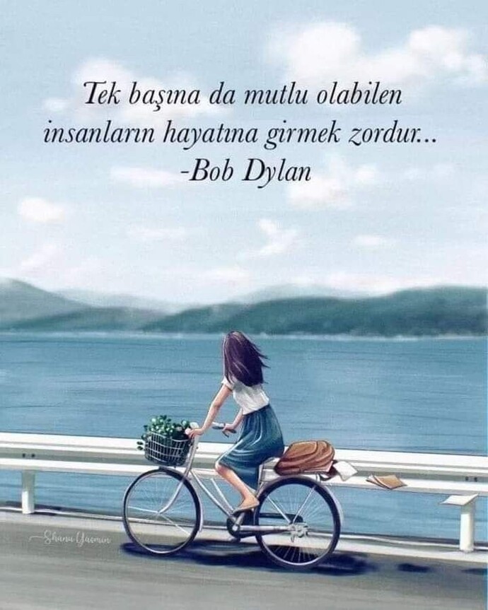 Tek başına da mutlu olabilen insanlar çok şanslı değil mi?