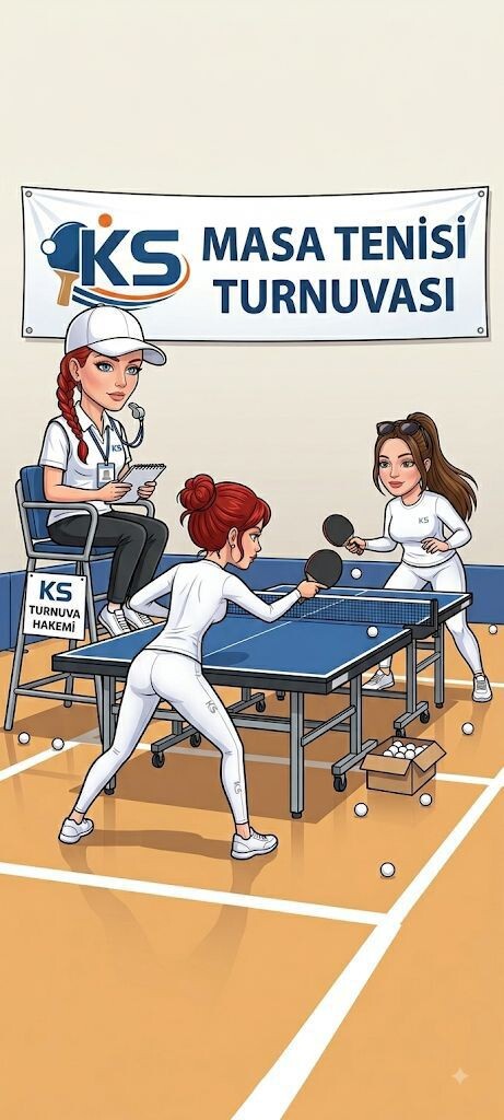 Masa tenisi oynamayı biliyor musunuz? Turnuva düzenleseydik oynayabilir miydiniz?