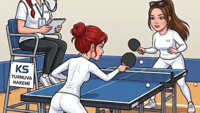 Masa tenisi oynamayı biliyor musunuz? Turnuva düzenleseydik oynayabilir miydiniz?