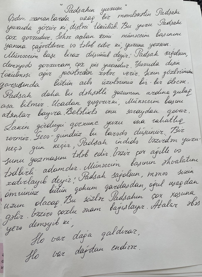 El yazınız güzel mi, kendi el yazınızı beğeniyor musunuz?