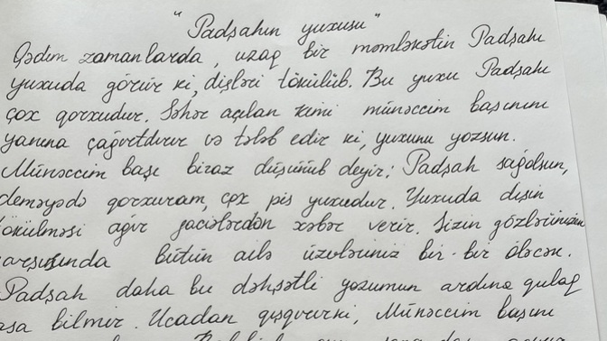 El yazınız güzel mi, kendi el yazınızı beğeniyor musunuz?