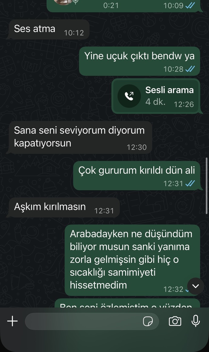 Emin olamıyorum ondan ne yapabilirim?