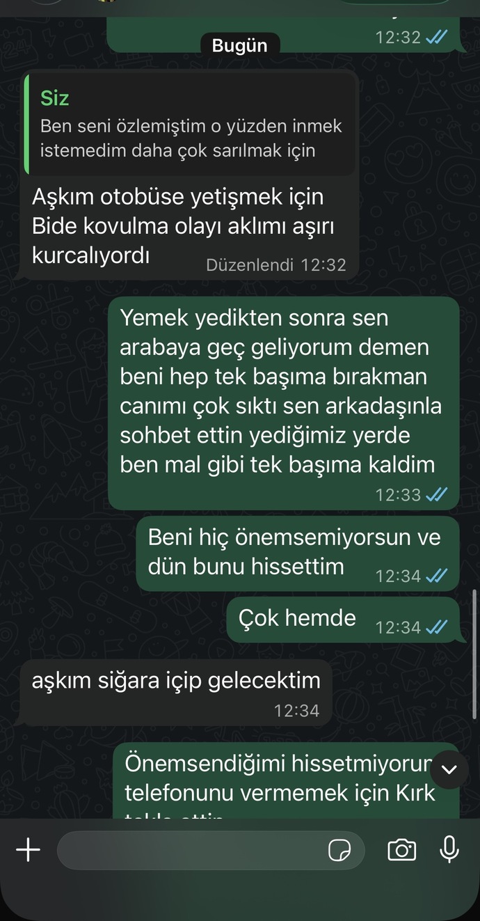 Emin olamıyorum ondan ne yapabilirim?