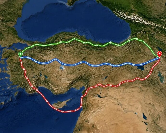 Bursa’dan Kars’a arabayla gidecekler için en kısa ve en rahat rota hangisi?