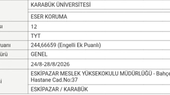 Karabük Üniversitesi kazandım, Instagram biyografime ne yazsam dalga geçilmem?