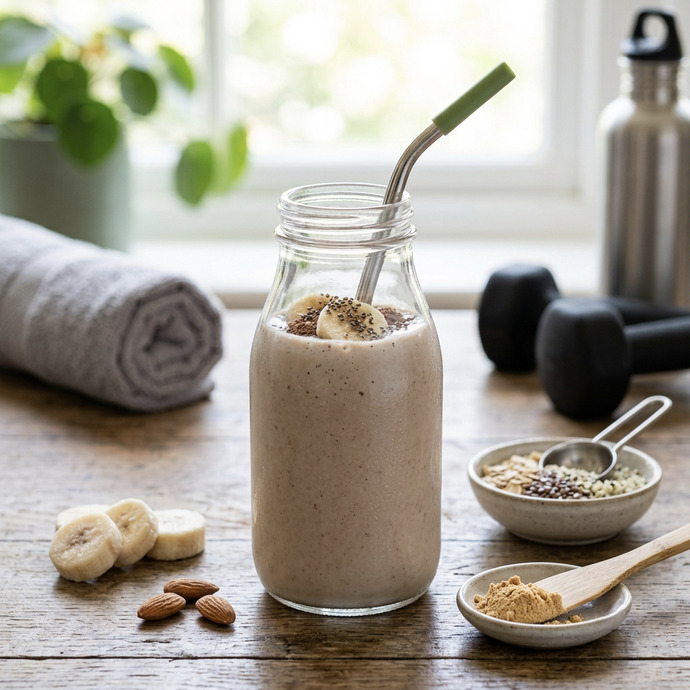 Kahvaltıda böyle bir shake içer miydiniz?
