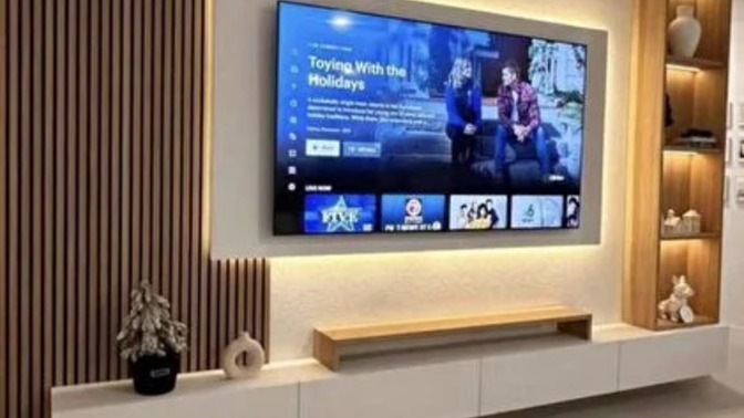 Tv odasını böyle yaptım güzel mi?