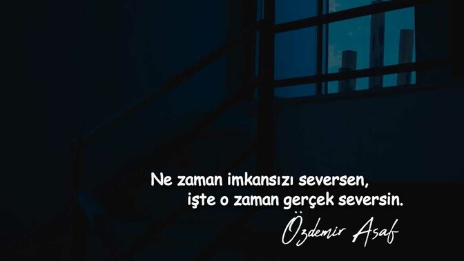 İmkansız aşkınız oldu mu?